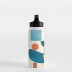 Modern Abstract Art 80 Water Bottle Gallery Image 3