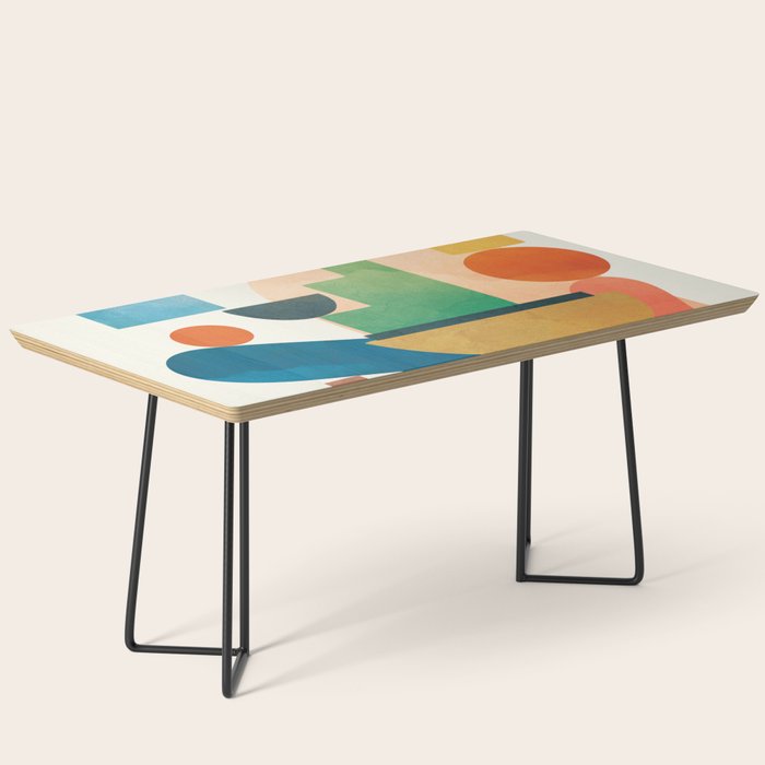 Modern Abstract Art 80 Coffee Table Gallery Image 1