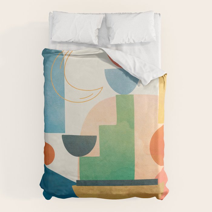 Modern Abstract Art 80 Duvet Cover Gallery Image 6