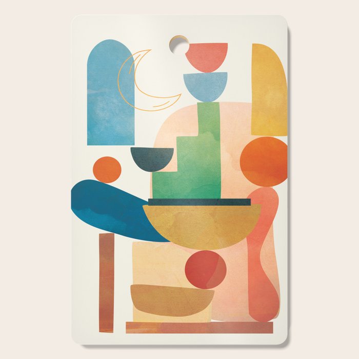Modern Abstract Art 80 Cutting Board Gallery Image 1