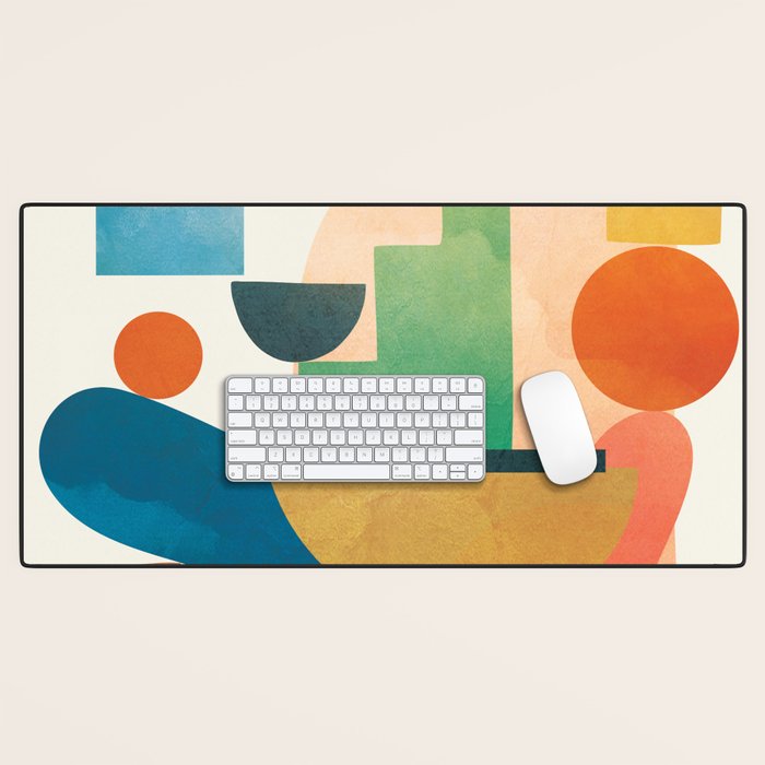 Modern Abstract Art 80 Desk Mat Gallery Image 1