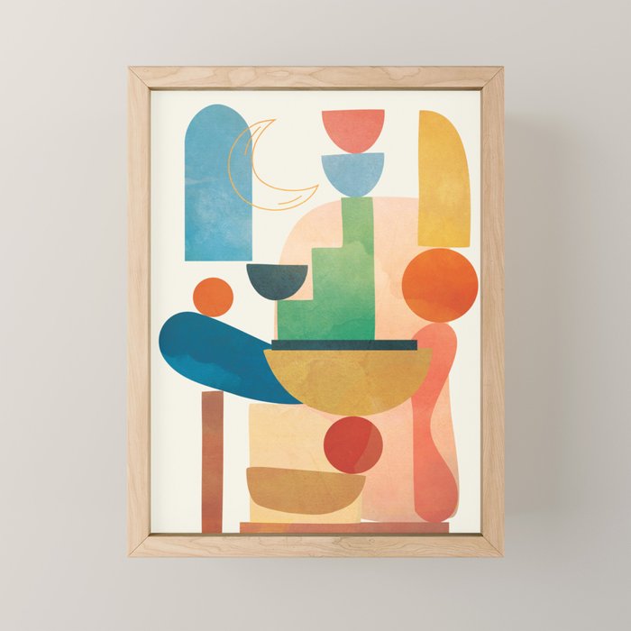 Modern Abstract Art 80 Mini Art Print Gallery Image 1