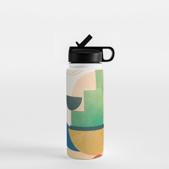 Modern Abstract Art 80 Water Bottle Gallery Image 1