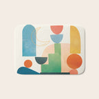 Modern Abstract Art 80 Bath Mat Gallery Image 1