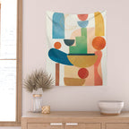 Modern Abstract Art 80 Wall Tapestry Gallery Image 2