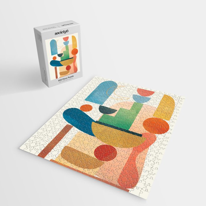 Modern Abstract Art 80 Jigsaw Puzzle Gallery Image 2