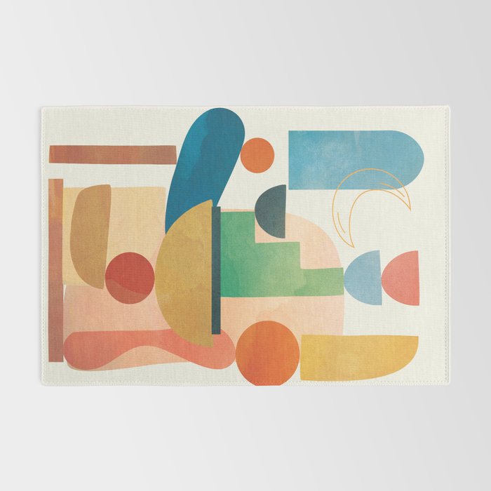 Modern Abstract Art 80 Rug Gallery Image 2