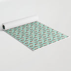 Hedgehog Turquoise Yoga Mat Gallery Image 2