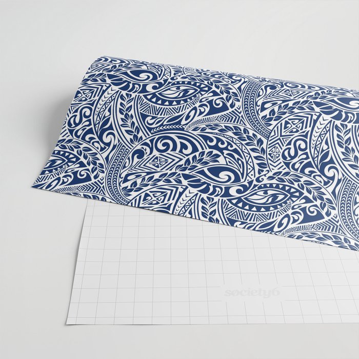 Hawaiian Tribal Pattern III Wrapping Paper Gallery Image 2