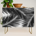 Palm Leaf Black & White III Credenza Gallery Image 1