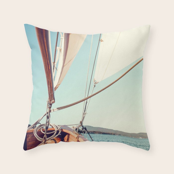 Setting Course x Nautical Art Throw Pillow Gallery Image 6