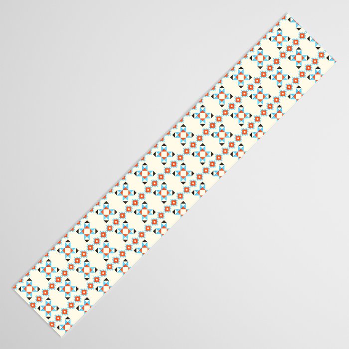 geometry navajo pattern no2 Table Runner Gallery Image 3