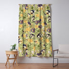 Pansy Floral Pattern Window Curtain Gallery Image 5