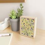 Pansy Floral Pattern Mini Art Print Gallery Image 2