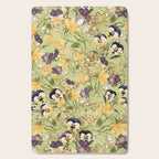 Pansy Floral Pattern Cutting Board Gallery Image 1