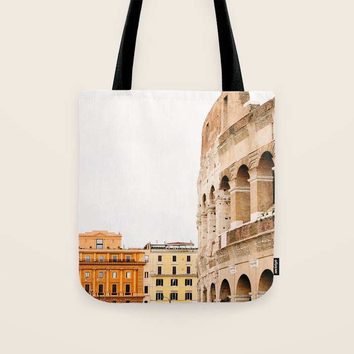 Colosseum - Rome Italy Architecture, Travel Photography Tote Bag Gallery Image 1