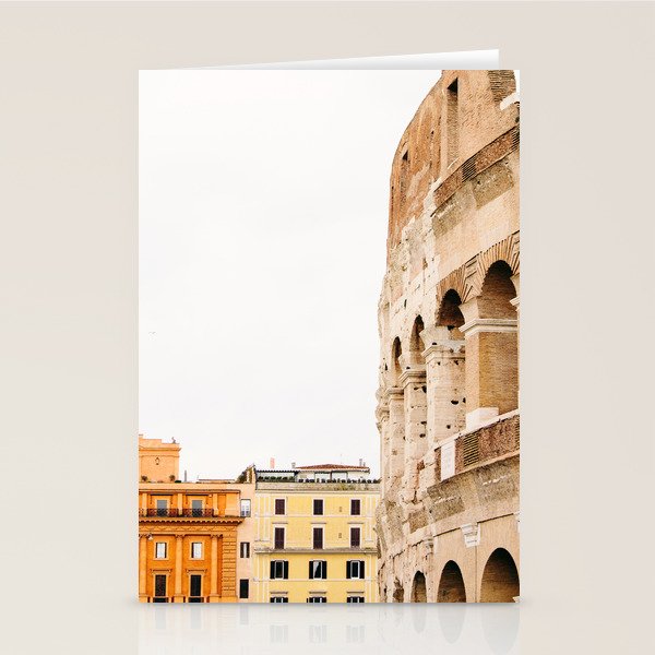 Colosseum - Rome Italy Architecture, Travel Photography Stationery Card Gallery Image 2