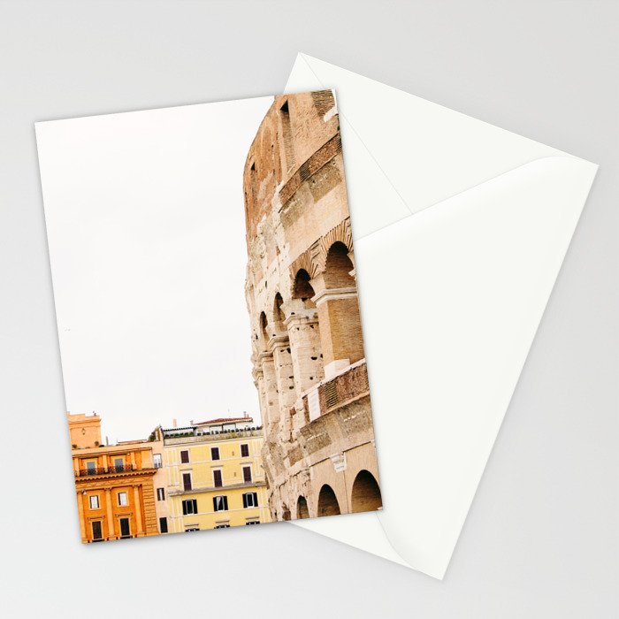 Colosseum - Rome Italy Architecture, Travel Photography Stationery Card Gallery Image 2