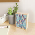 William Morris Forest Compilation Plum Mini Art Print Gallery Image 2