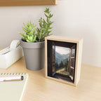 Where the Pines Begin - Alpine Landscape Print Mini Art Print Gallery Image 2