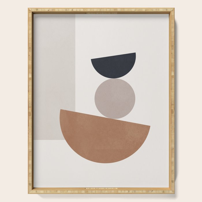 Minimalist #36 Serving Tray Gallery Image 1