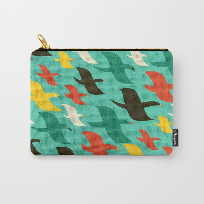 Birds are flying Carry All Pouch Gallery Image 1