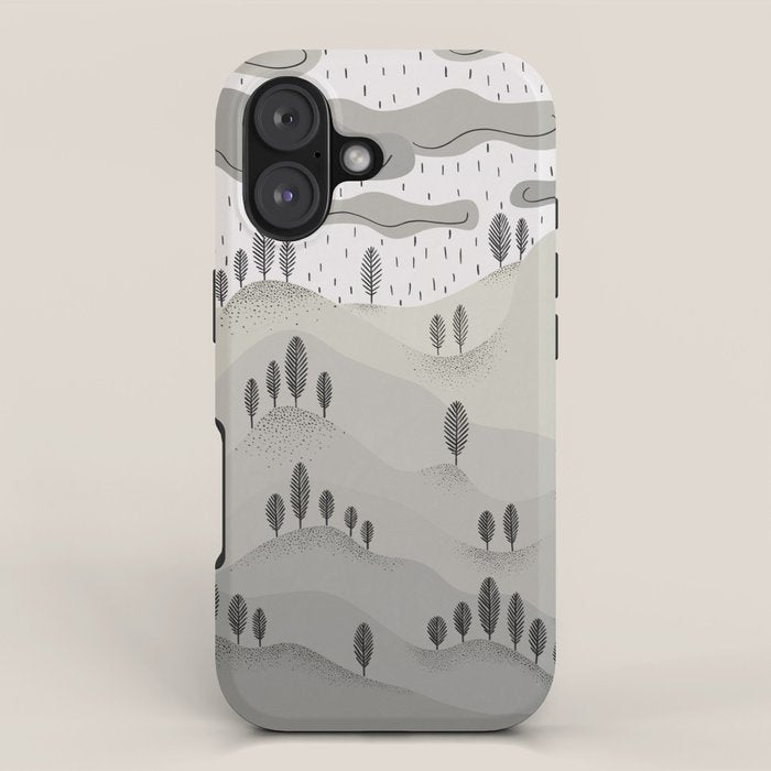 Rainy Day iPhone Case Gallery Image 1