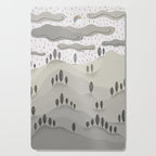 Rainy Day Cutting Board Gallery Image 1