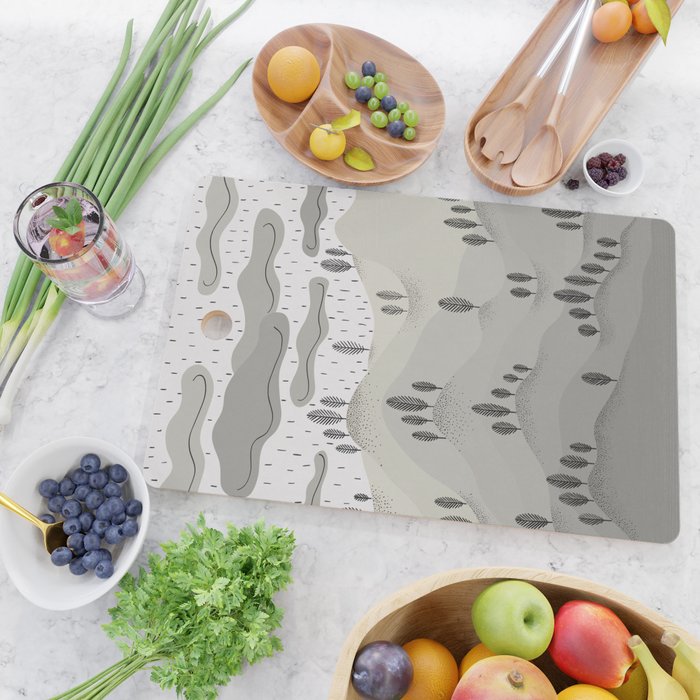 Rainy Day Cutting Board Gallery Image 2