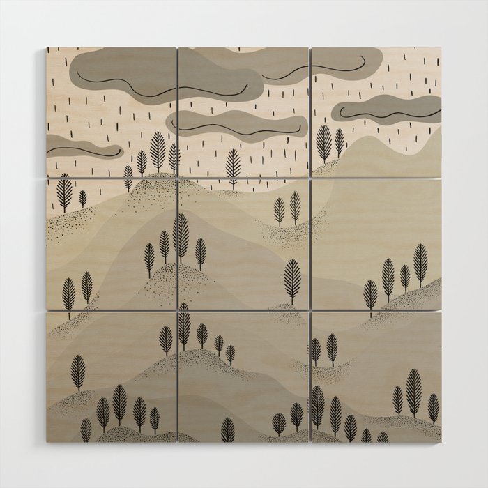 Rainy Day Wood Wall Art Gallery Image 1