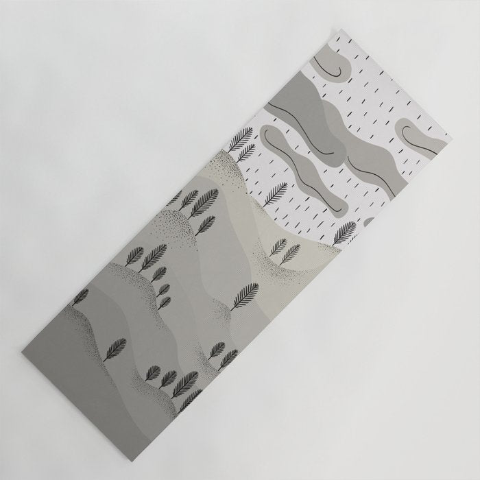 Rainy Day Yoga Mat Gallery Image 1