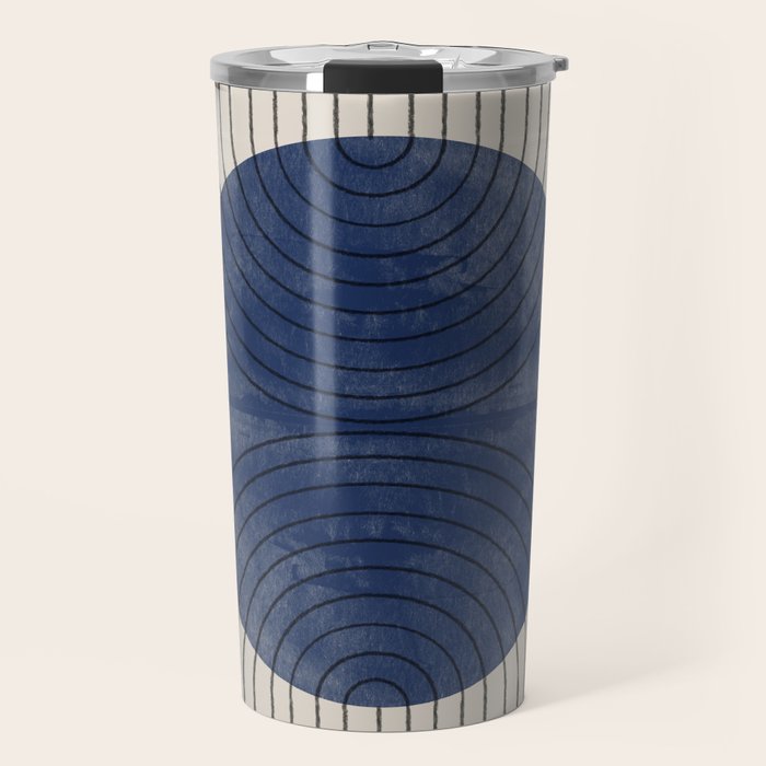 Perfect Touch Blue Travel Mug