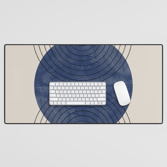 Perfect Touch Blue Desk Mat Gallery Image 1