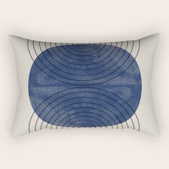 Perfect Touch Blue Rectangular Pillow Gallery Image 2