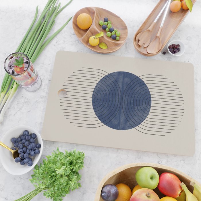 Perfect Touch Blue Cutting Board Gallery Image 2