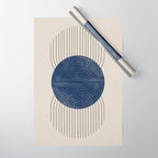 Perfect Touch Blue Wrapping Paper Gallery Image 1