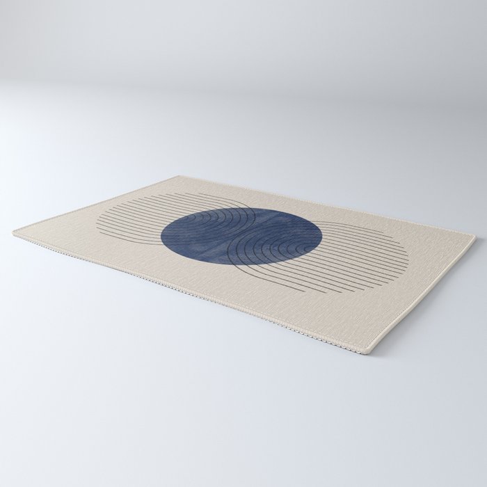 Perfect Touch Blue Rug Gallery Image 3