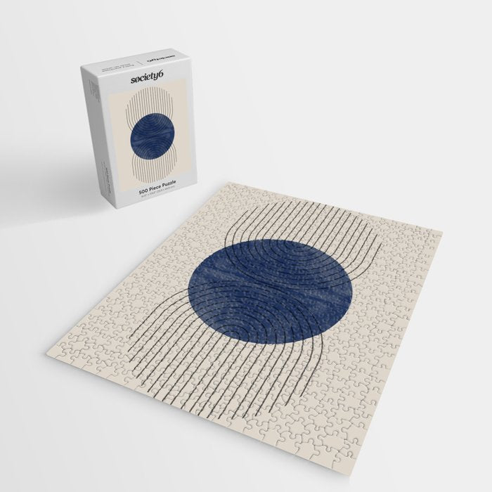 Perfect Touch Blue Jigsaw Puzzle Gallery Image 2