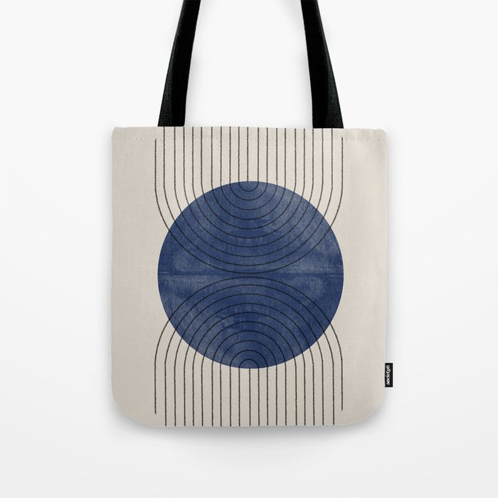 Perfect Touch Blue Tote Bag Gallery Image 1