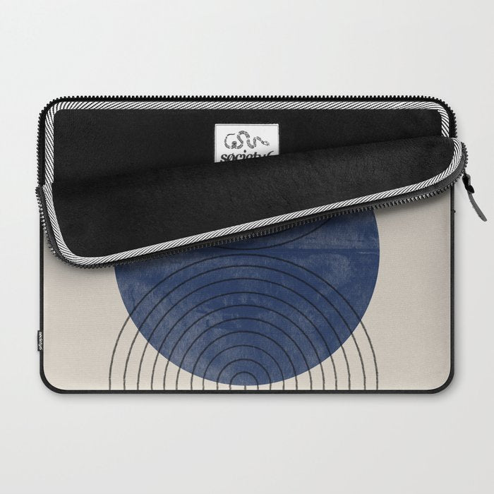 Perfect Touch Blue Laptop Sleeve Gallery Image 2