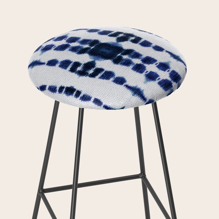 Boho Tie-Dye Knit Vertical Stool Gallery Image 2