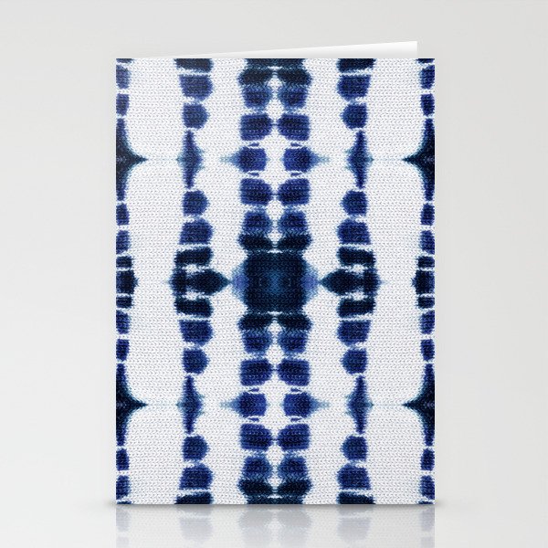Boho Tie-Dye Knit Vertical Stationery Card Gallery Image 2