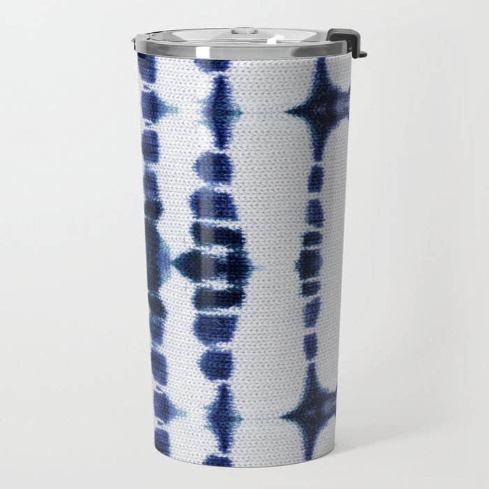 Boho Tie-Dye Knit Vertical Travel Mug Gallery Image 2