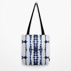 Boho Tie-Dye Knit Vertical Tote Bag Gallery Image 2