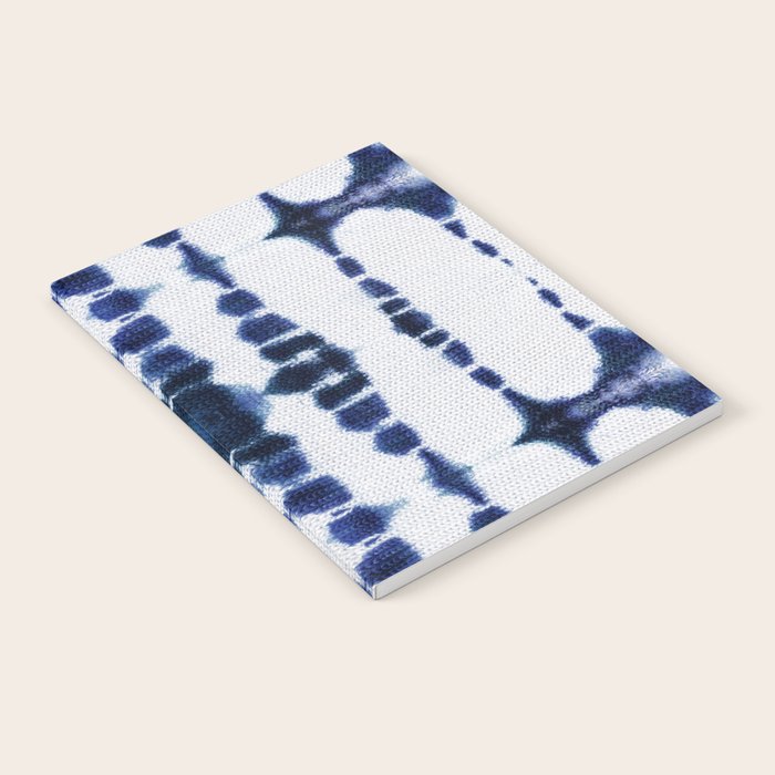 Boho Tie-Dye Knit Vertical Notebook Gallery Image 1