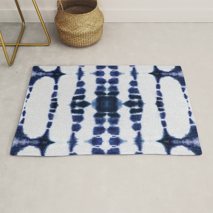 Boho Tie-Dye Knit Vertical Rug Gallery Image 1