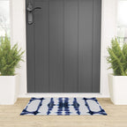 Boho Tie-Dye Knit Vertical Welcome Mat Gallery Image 3