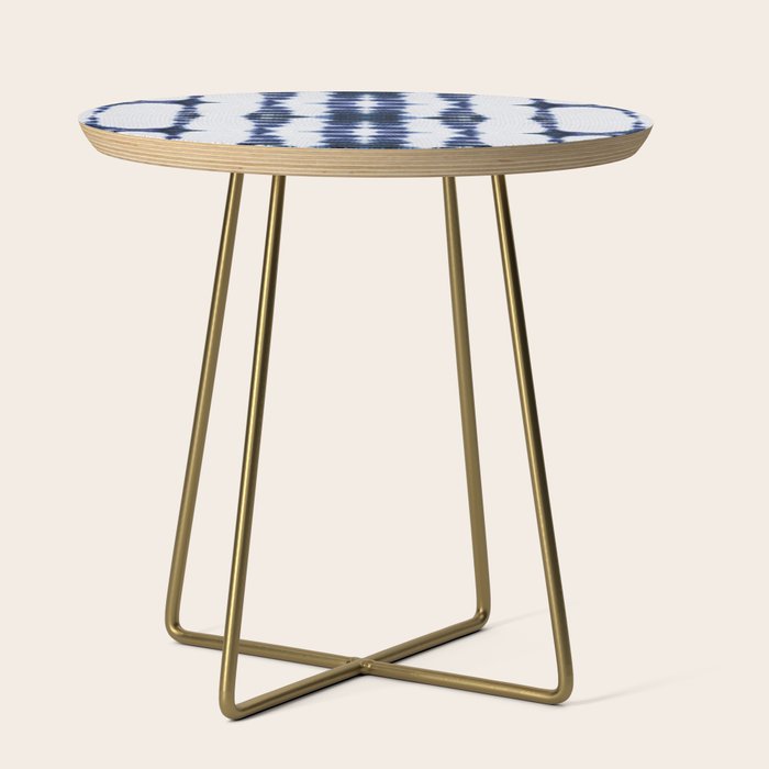 Boho Tie-Dye Knit Vertical Side Table Gallery Image 1