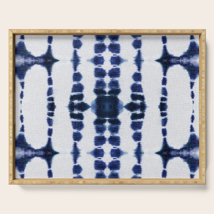 Boho Tie-Dye Knit Vertical Serving Tray Gallery Image 1