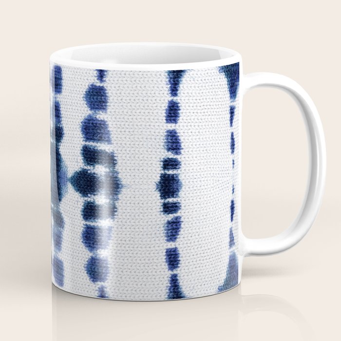 Boho Tie-Dye Knit Vertical Coffee Mug Gallery Image 1